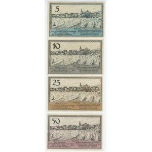 Germany - Weimar Republic Ost Prussia Stadt Lyck 5-10-25-50 Pfennig 1920 Notgelds