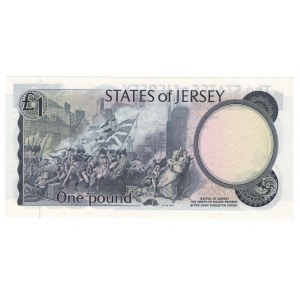Jersey 1 Pound 1976 - 1988 (ND)