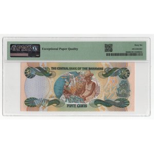 Bahamas 1/2 Dollar 2001 PMG 66 Gem Uncirculated EPQ