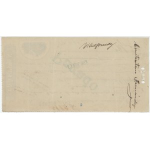 Cuba Bank N.Gelats & Co Habana Cheque for 500 pesetas 1922