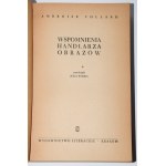 VOLLARD Ambroise - Vzpomínky obchodníka s obrazy, Krakov 1963.