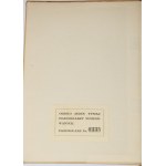 DE BURY Ryszard - O miłości do ksiąg, Lwów 1921, egzemplarz numerowany