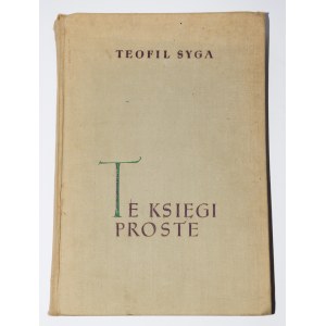 SYGA Teofil - Diese Bücher sind einfach. Die Geschichte der ersten polnischen Ausgaben von Mickiewiczs Büchern