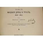 [From the book collection of Gen. Marjan Kukiel] LORET Maciej - Between Jena and Tylża. 1806-1807. warsaw 1902.