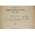[Aus der Buchsammlung von General Marjan Kukiel] LORET Maciej - Zwischen Jena und Tylża. 1806-1807. Warschau 1902.