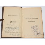 [věnování] MIGDAŁ Edward, GROCHOWSKI Tadeusz - Bibliografja leśna i łowiecka + dokończenie, 1924-1928