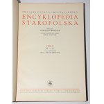 BRUCKNER Aleksander - Encyklopedia staropolska. T. 1-2, kompletní. Varšava 1939.