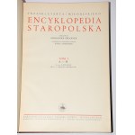 BRUCKNER Aleksander - Encyklopedia staropolska. T. 1-2, komplet. Warszawa 1939.