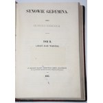 STADNICKI Kazimierz - Synowie Gedymina. T. 1-2, komplet. Lwów 1849-1853.