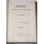 PRZYAŁGOWSKI Wincenty - Lives of the Bishops of Vilnius, 1-3 complete. St. Petersburg 1860.