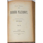 DARWIN Karol - Dobór płciowy. T. 1-2, komplet. Wydanie 1. Lwów 1875-1876.
