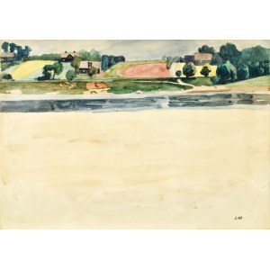 Ludwik MACIĄG (1920-2007), Ländliche Landschaft