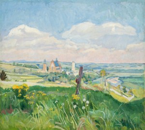 Stanisław KAMOCKI (1875-1944), Polskie Lato. Panorama Biecza