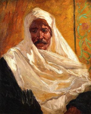 Franz ROUBAUD (1856-1928), Szejk arabski