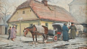 Jan STĘPIEŃ (1895?-1976), Dorożkarze wrocławscy