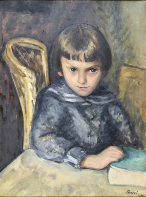 Irena WEISS - ANERI (1888-1981), Portret chłopca, 1920