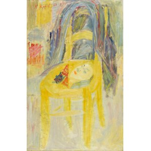 Maurice BLOND / BLUMENKRANC (1899-1974), Zátišie so stoličkou, 1963