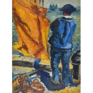 Emmanuel MANÉ-KATZ (1894-1962), Port de Bretagne (St Gilles-Croix-De-Vie), vers 1927