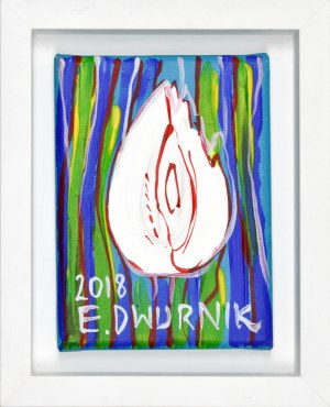 Edward DWURNIK (1943-2018), Tulipan biały, 2018