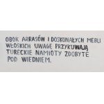 Marcin Maciejowski (nar. 1974, Babice u Krakova), Sbírka Zikmunda Augusta obsahovala 350 tapiserií..., 2000