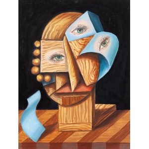Jan Mioduszewski (b. 1974, Warsaw), Three-eyed mask, 2018