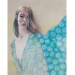 Żaneta Biernat, Turquoise voile, 2022