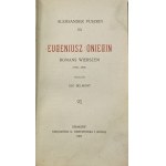 Pushkin Alexander, Eugene Onegin [Half-shell].