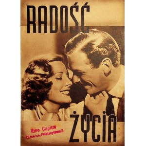 The joy of life - cinema flyer [1938].