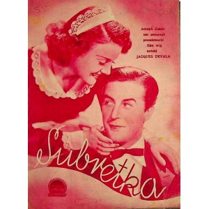 Subretka, Paramount Pictures - ulotka kinowa [1938]