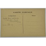 Postcard - rotogravure with reproduction of Mort de Marat painting, Louis David