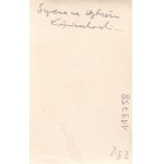 Pomnik Syreny [art.: Ludwika Nitschowa Wybrzeże Kościuszkowskie] fotografia Eugeniusz Haneman [Vintage Print / zniszczenia wojenne Warszawy / Powstanie Warszawskie / 1944]