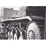 Rozbite czołgi na warszawskiej Woli 1939 r. [zespół 6 fotografii] fotografia Eugeniusz Haneman [Life time print / zniszczenia wojenne Warszawy]