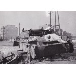 Rozbite czołgi na warszawskiej Woli 1939 r. [zespół 6 fotografii] fotografia Eugeniusz Haneman [Life time print / zniszczenia wojenne Warszawy]