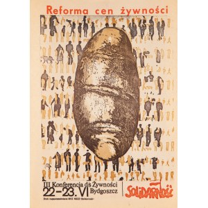 Gerard LEWANDOWSKI (b. 1942), 3rd Food Conference. SOLIDARITY, 1981