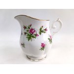 Dekorativní sada smetánky, cukřenky a podnosu od Royal Canterbury, model Spring Flower (Pink)