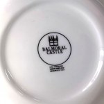 Porcelánový šálek s podšálkem od Balmoral Castle, Velká Británie