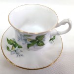 Porcelain cup with saucer by Royal Standard, United Kingdom