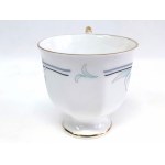 Porcelain cup with saucer by Rosina Denise, United Kingdom