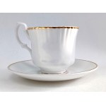 Porcelain cup with saucer by Royal Rose, United Kingdom