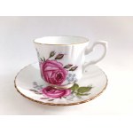 Porcelain cup with saucer by Royal Stafford, England