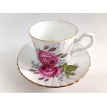 Porcelain cup with saucer by Royal Stafford, England