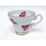 Porcelánová súprava šiestich šálok na kávu/espresso s podšálkami Cherry Blossom, Japonsko