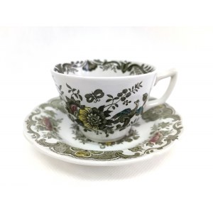 Porcelain cup with saucer Ridgway Staffordshire England Windsor, United Kingdom