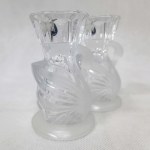 Crystal candlesticks for candles, USA