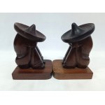 Mahogany bookends/bookends, Puerto Rico