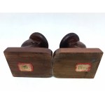 Mahogany bookends/bookends, Puerto Rico