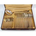 Art deco silver-plated tableware set