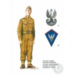Zestaw kolekcjonerskich kart pocztowych Samodzielna brygada strzelców karpackich 1940-1942