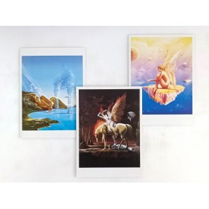 Wojtek Siudmak, Art fantastique (set of three collectible postcards)