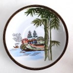 Hand-painted tableware